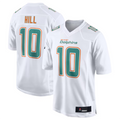 harde #10 Tyreek Hill Player M.Dolphins White Fashion Game Stitched Jerseys