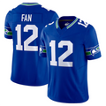 harde #12 12th Fan Player S.Seahawks Royal Vapor F.U.S.E. Limited Stitched Jerseys