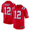harde NE.Patriots #12 Tom Brady Player Red Game Stitched Jerseys