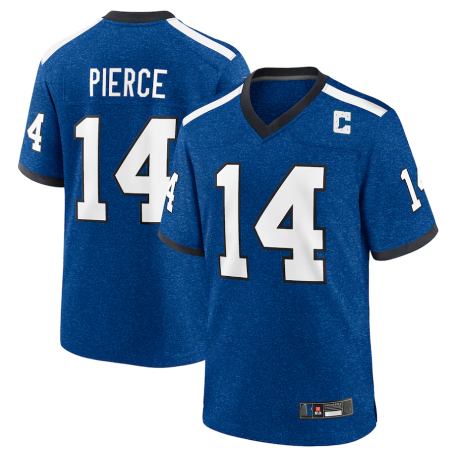 harde #14 Alec Pierce Player IN.Colts Indiana Nights Alternate Game Stitched Jerseys - Royal