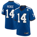 harde #14 Alec Pierce Player IN.Colts Indiana Nights Alternate Game Stitched Jerseys - Royal