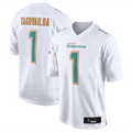 harde #1 Tua Tagovailoa Player M.Dolphins White Fashion Game Stitched Jerseys