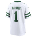 harde NY.Jets #1 Ahmad Sauce Gardner Legacy White Game Jersey