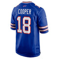 harde B.Bills #18 Amari Cooper Royal Game Jersey