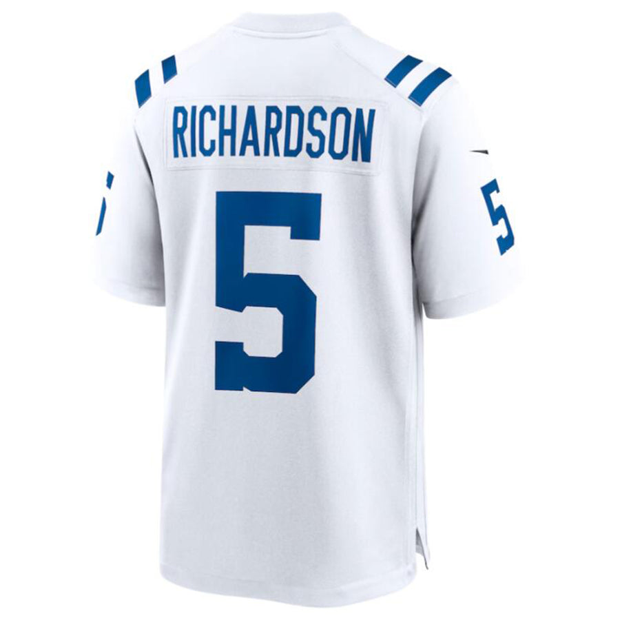 harde IN.Colts #5 Anthony Richardson White 2023 Draft First Round Pick Game Stitched Jerseys