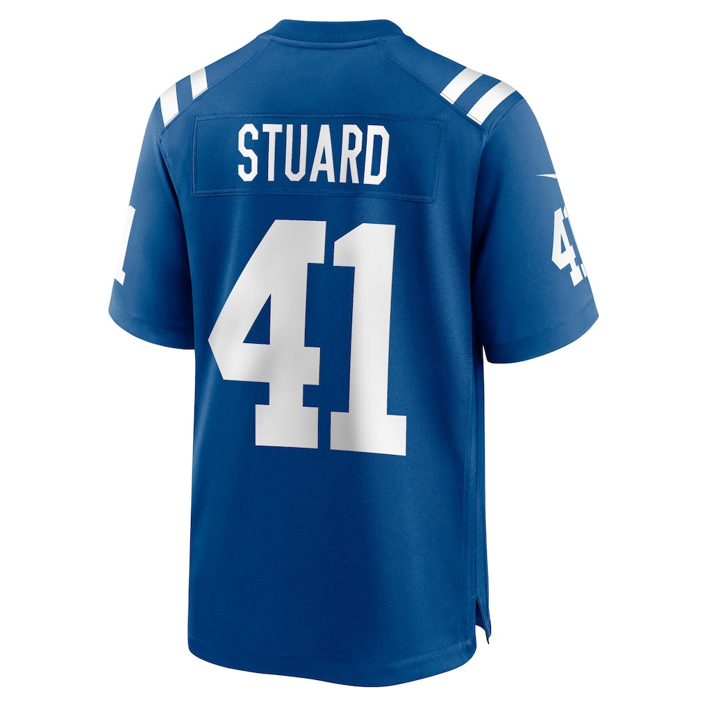 harde IN.Colts #41 Grant Stuard Royal Game Player Jersey