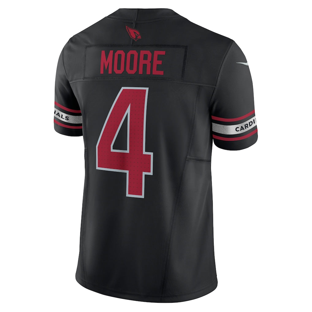 harde A.Cardinals #4 Rondale Moore Black Vapor F.U.S.E. Limited Jersey