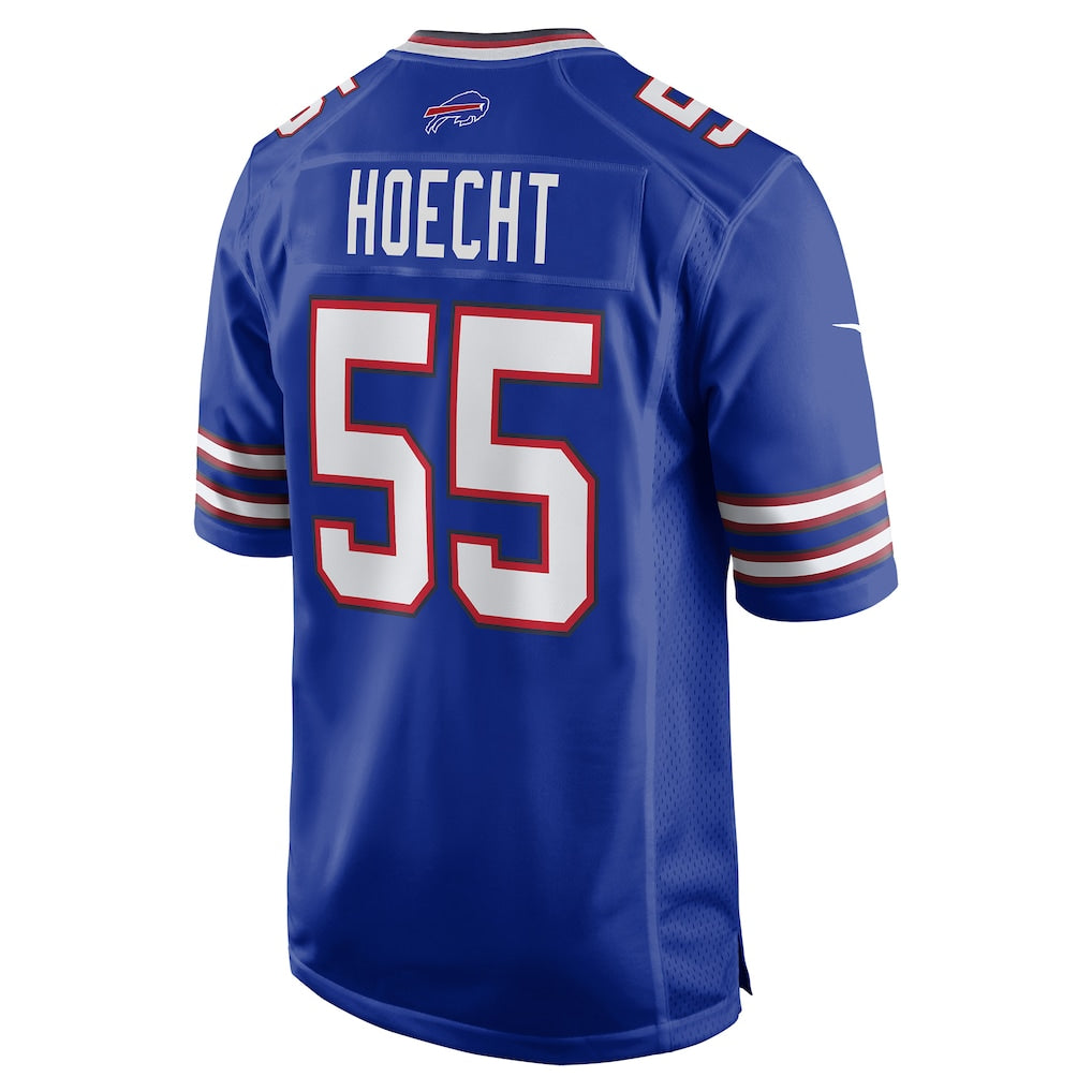 harde B.Bills #55 Michael Hoecht Royal Team Game Jersey