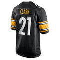 harde P.Steelers #21 Chuck Clark Black Team Game Jersey