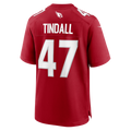 harde A.Cardinals #47 Channing Tindall Cardinal Team Game Jersey