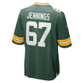 harde GB.Packers #67 Donovan Jennings Green Game Jersey