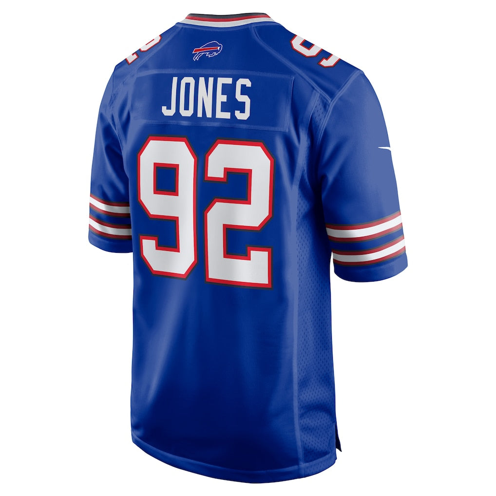 harde B.Bills #92 DaQuan Jones Royal Game Player Jersey