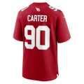 harde A.Cardinals #90 Zach Carter Cardinal Team Game Jersey