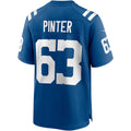 harde IN.Colts #63 Danny Pinter Royal Game Jersey