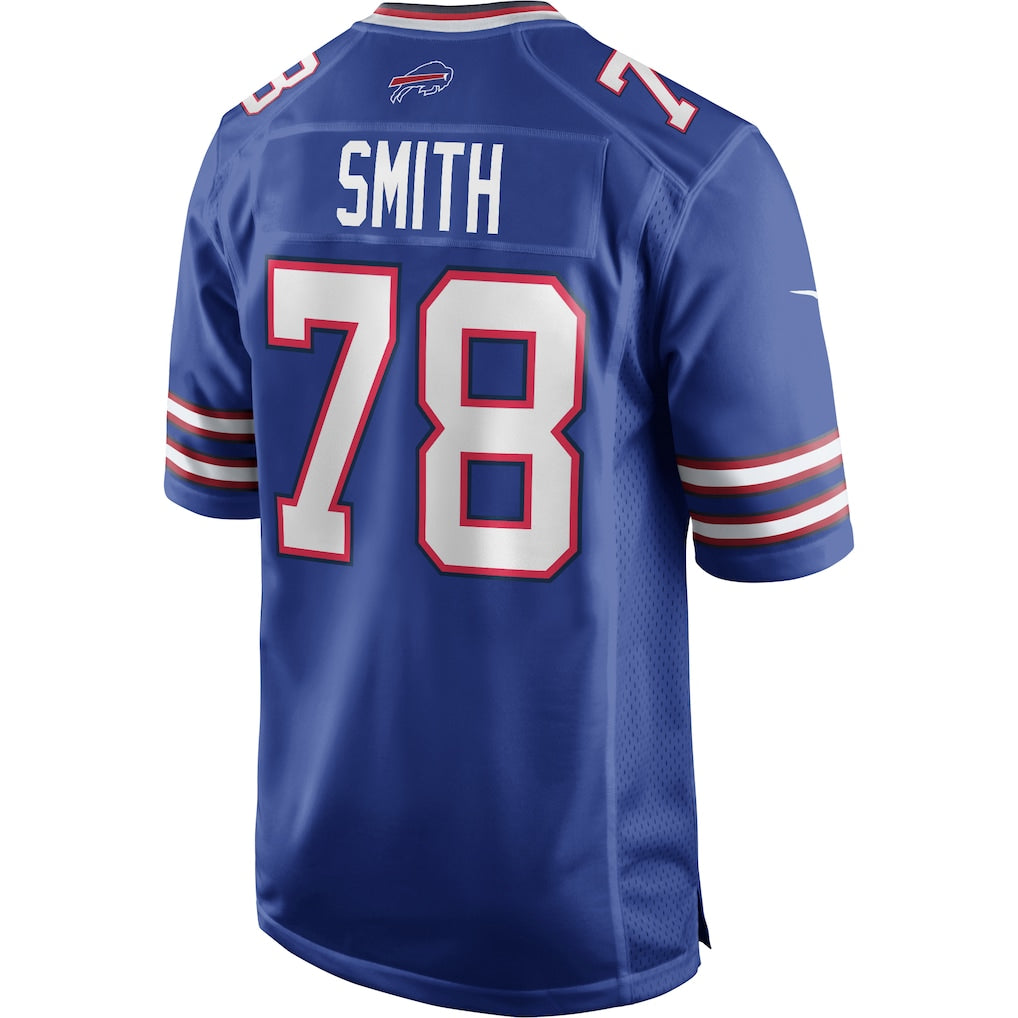 harde B.Bills #78 Bruce Smith Royal Game Retired Player Jersey