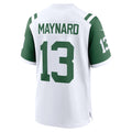 harde NY.Jets #13 Don Maynard White Retired Player Alternate Game Jersey