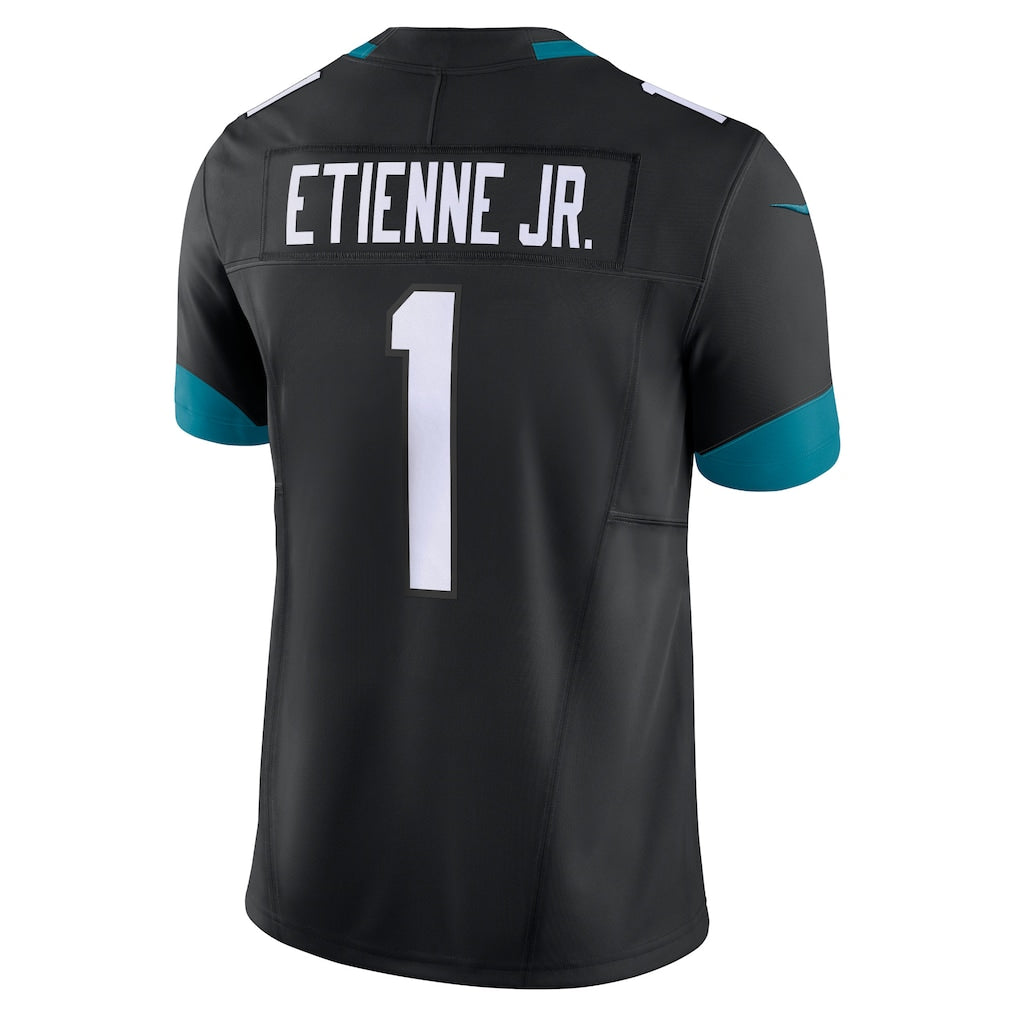 harde J.Jaguars #1 Travis Etienne Jr Black Vapor F.U.S.E. Limited Jersey