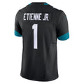 harde J.Jaguars #1 Travis Etienne Jr Black Vapor F.U.S.E. Limited Jersey