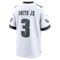 harde P.Eagles #3 Nolan Smith White Game Jersey