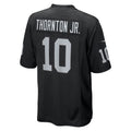harde LV.Raiders #10 Dont'e Thornton Jr. Black Team Game Jersey