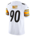 harde #90 T.J. Watt Player P.Steelers White Vapor F.U.S.E. Limited Stitched Jersey