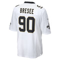 harde NO.Saints #90 Bryan Bresee White Game Jersey