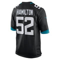 harde J.Jaguars #52 DaVon Hamilton Black Game Jersey