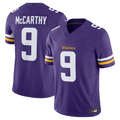 harde #9 J.J. McCarthy Player MN.Vikings Purple Vapor F.U.S.E. Limited Stitched Jerseys