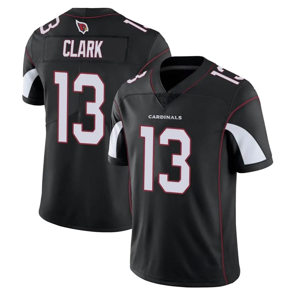 harde A.Cardinals #13 Kei'Trel Clark Player Black Vapor Limited Home Game Stitched Jerseys