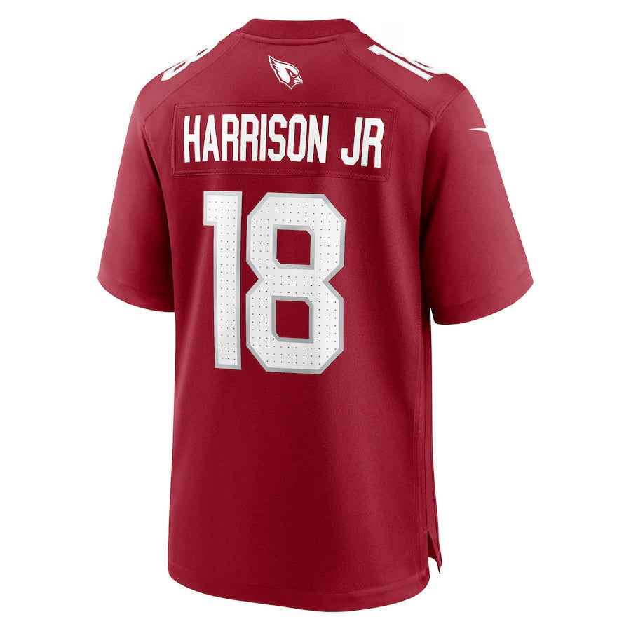 harde A.Cardinals #18 Marvin Harrison Jr. Player Cardinal Game Stitched Jerseys