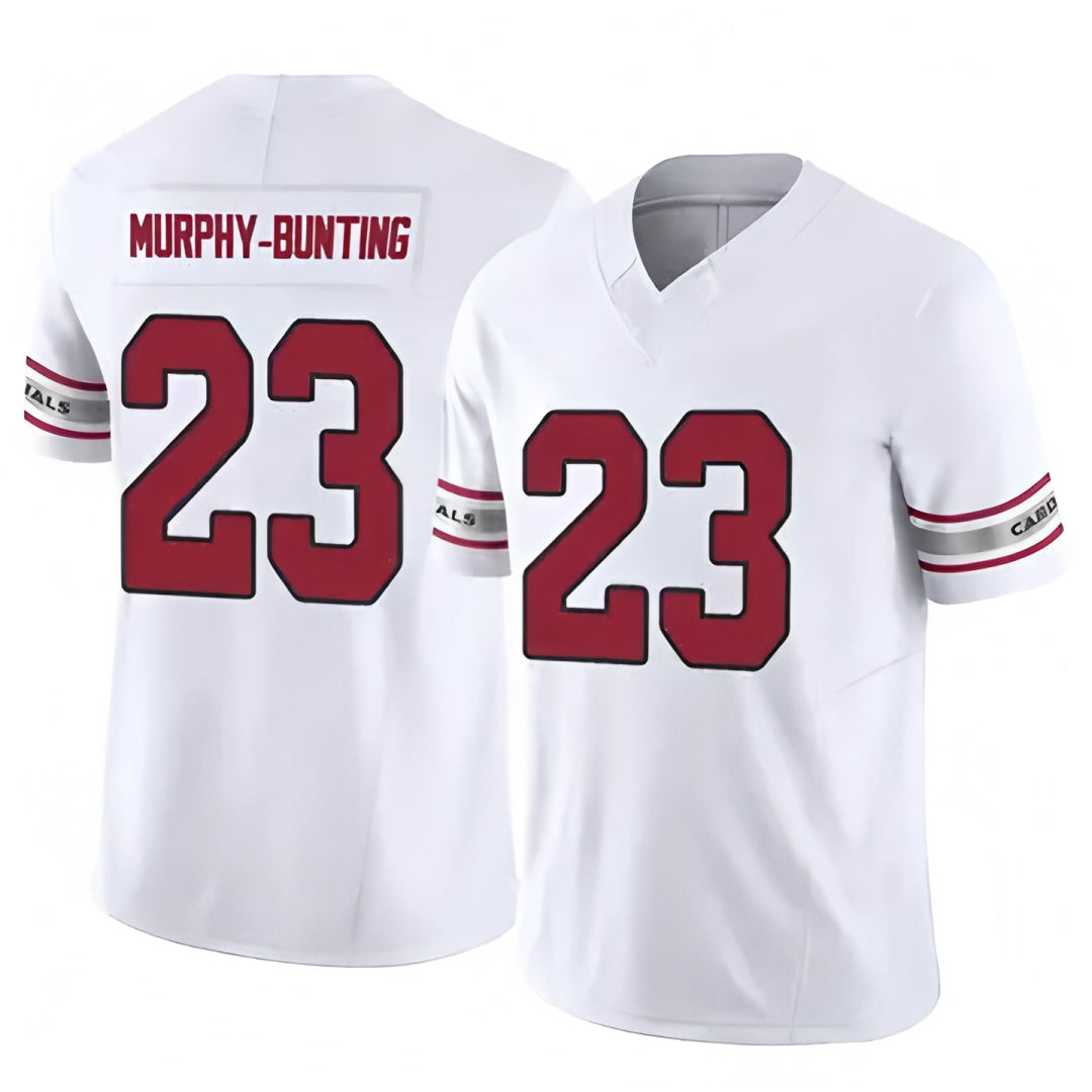 harde A.Cardinals #23 Sean Murphy-Bunting Player White Limited Home Game Stitched Jerseys