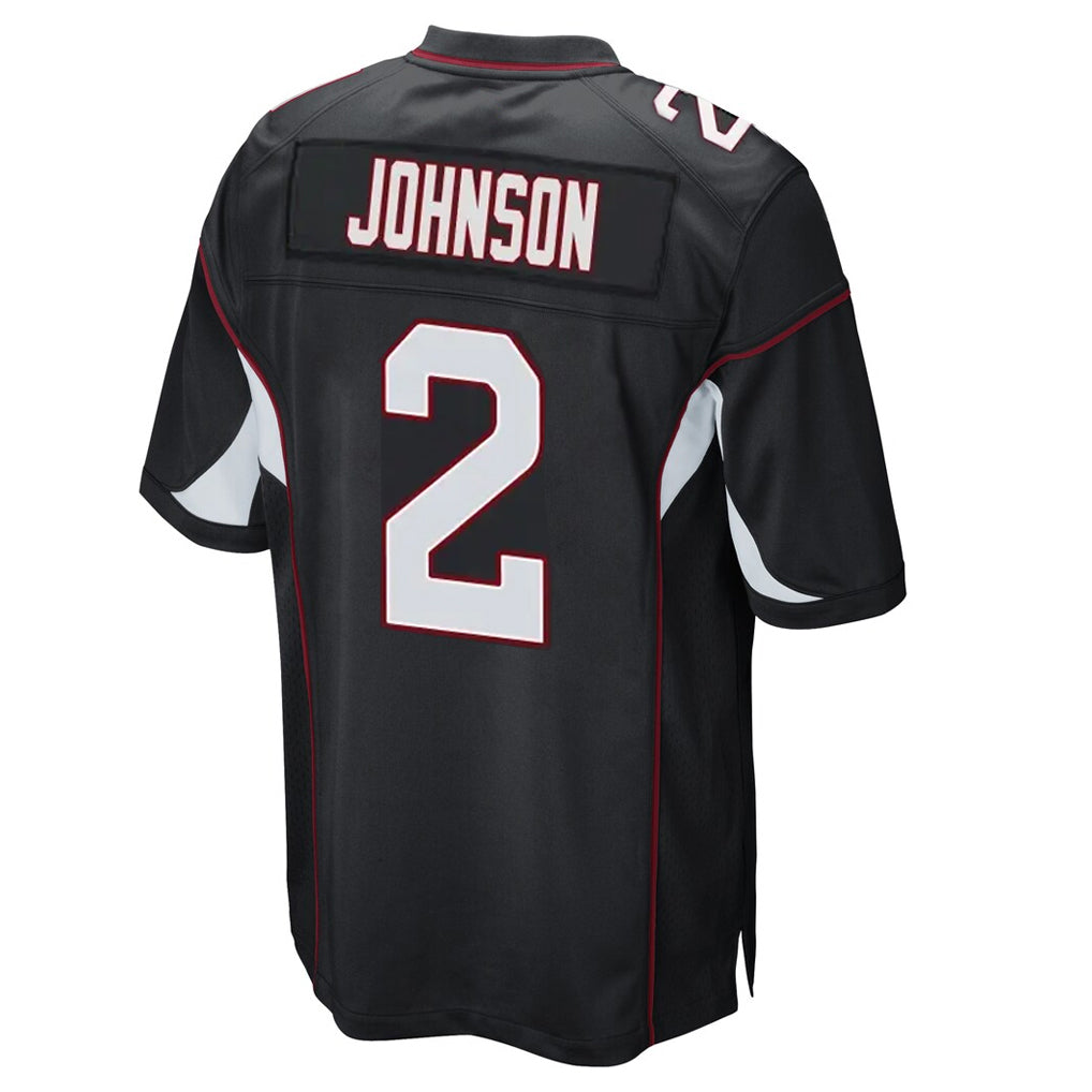 harde A.Cardinals #2 Will Johnson Player Black Home Game Stitched Jerseys