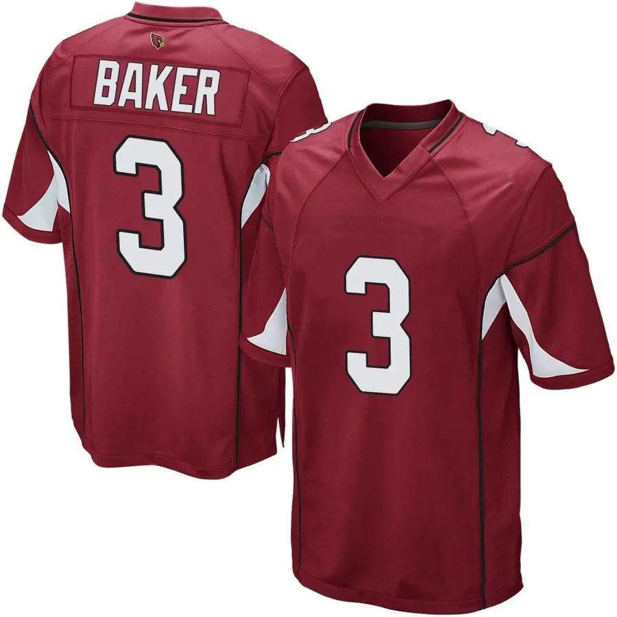harde A.Cardinals #3 Budda Baker Player Cardinal Home Game Stitched  Jerseys