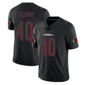 harde A.Cardinals #40 Pat Tillman Player Black Impact Limited Home Game Stitched Jerseys