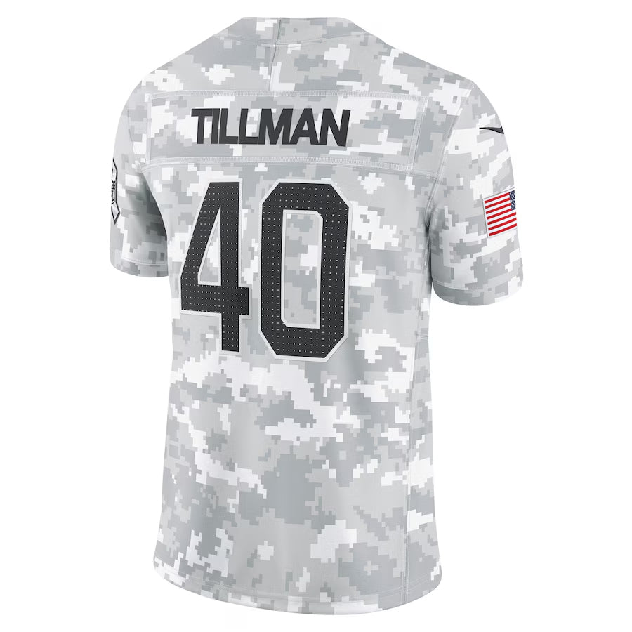 harde A.Cardinals #40 Pat Tillman Player Camo Salute to Service Limited Stitched Jerseys