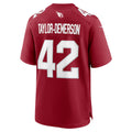harde A.Cardinals #42 Dadrion Taylor-Demerson Player Cardinal Home Game Stitched Jerseys