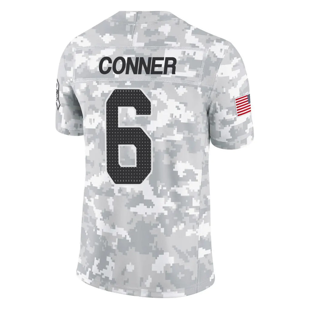 harde A.Cardinals #6 James Conner Player Camo Salute to Service Limited Home Stitched Jerseys