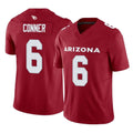 harde A.Cardinals #6 James Conner Player Cardinal Vapor F.U.S.E. Limited Home Game Stitched Jerseys