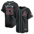 harde A.Diamondbacks #23 Zac Gallen Player Black Replica Game Stitched Jerseys
