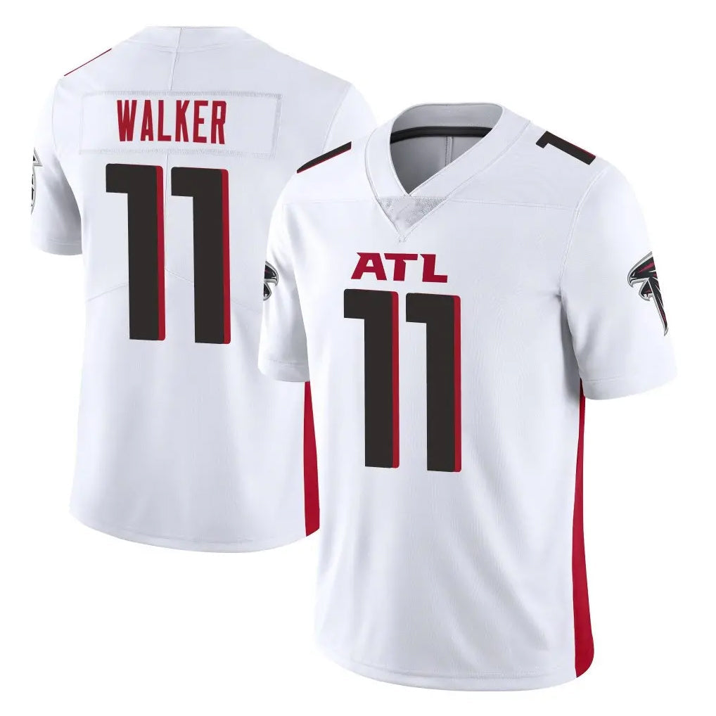 harde A.Falcons #11 Jalon Walker Player White Vapor Untouchable Limited Home Game Stitched Jerseys