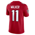 harde A.Falcons #11 Jalon Walker Red Team Vapor F.U.S.E. Stitched Limited Jerseys