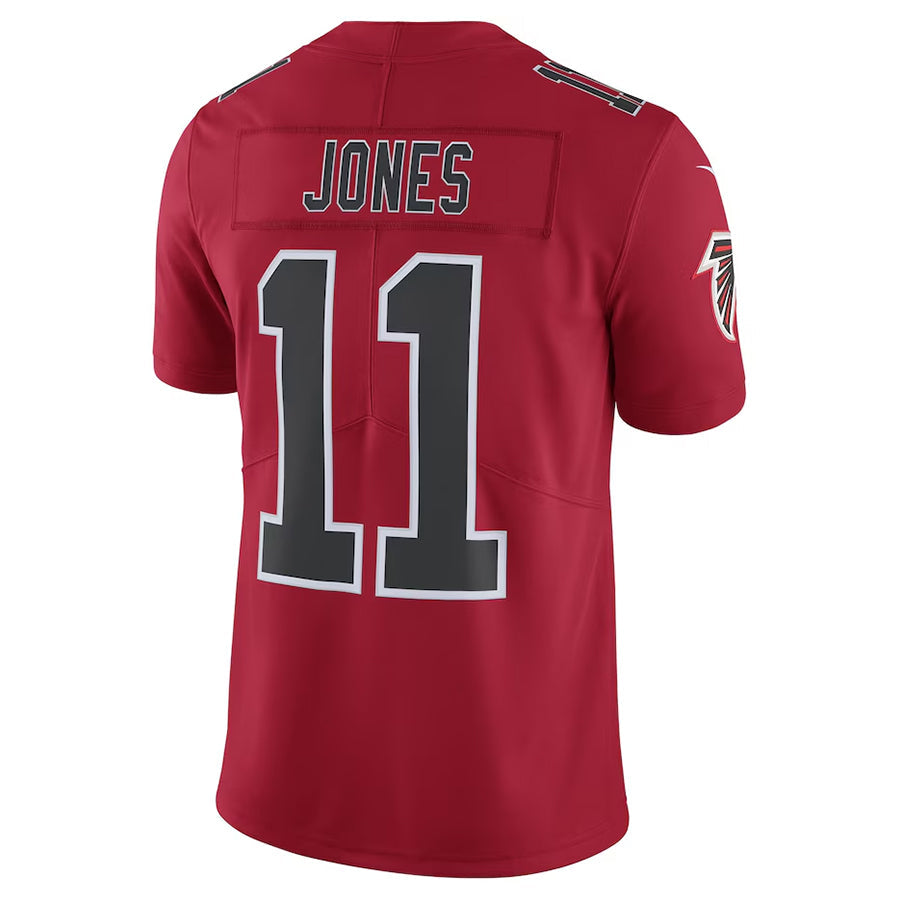harde A.Falcons #11 Julio Jones Player Red Limited Game Stitched Jerseys