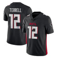 harde A.Falcons #12 Avieon Terrell Player Black Vapor Untouchable Limited Home Game Stitched Jerseys
