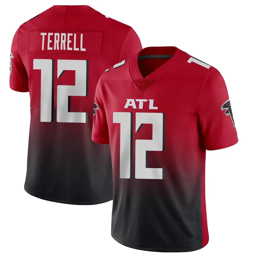 harde A.Falcons #12 Avieon Terrell Player Red Vapor Untouchable Limited Home Game Stitched Jerseys