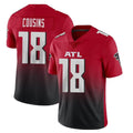 harde A.Falcons #18 Kirk Cousins Player Red Vapor Untouchable Limited Home Game Stitched Jerseys