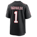 harde A.Falcons #1 Tua Tagovailoa Black Alternate Game Stitched Jerseys