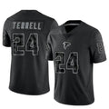 harde A.Falcons #24 A.J. Terrell Jr. Player Black RFLCTV Limited Stitched Jerseys