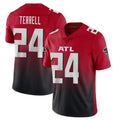 harde A.Falcons #24 A.J. Terrell Jr. Player Red Vapor Untouchable Limited Home Game Stitched Jerseys