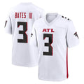 harde A.Falcons #3 Jessie Bates III Player White Home Game Stitched Jerseys