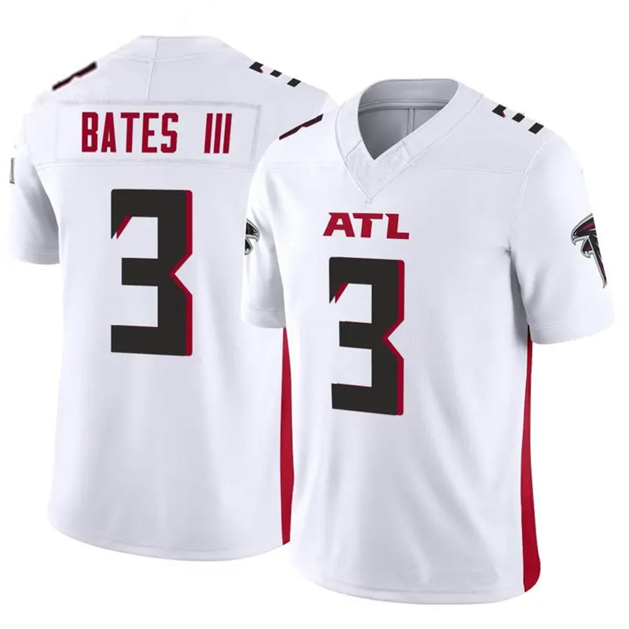 harde A.Falcons #3 Jessie Bates III Player White Vapor F.U.S.E. Limited Stitched Jerseys